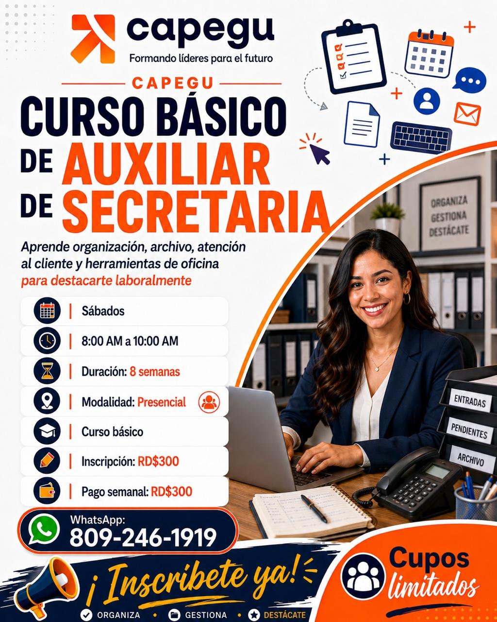Curso Basico de Auxiliar de Secretaria